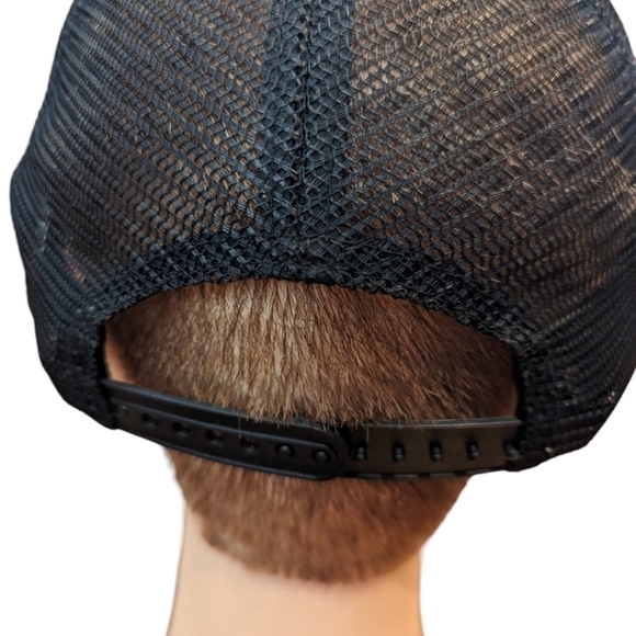 Tequila Sunrise Cancun vibrant colorful snap back mesh 6 panel baseball cap hat - Picture 4 of 8